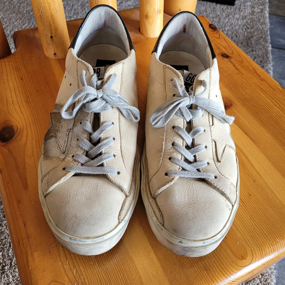 Golden Goose Hi Star Shoes - Picture 3 of 11